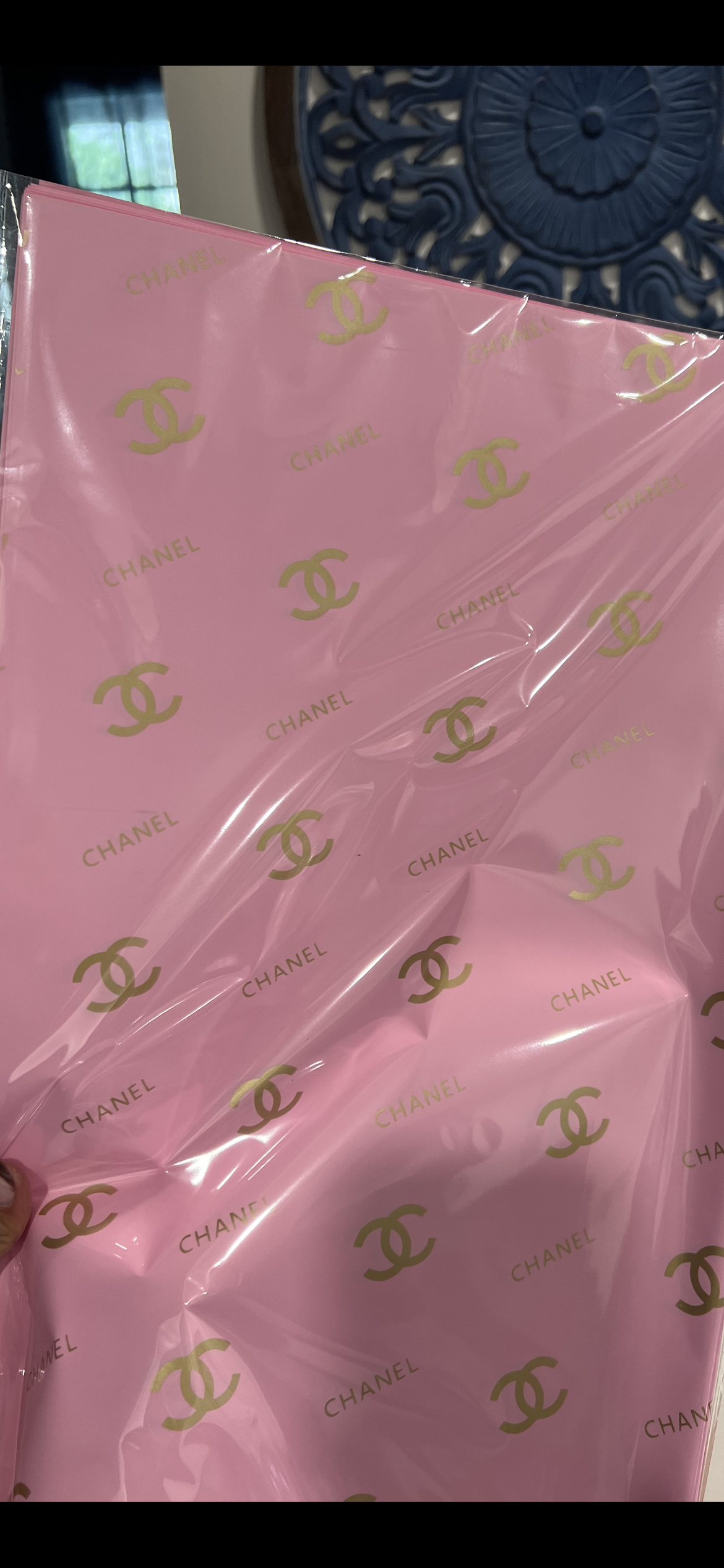 Pink CC paper