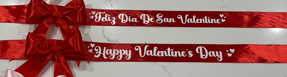 Happy Valentine’s Day one ribbon !