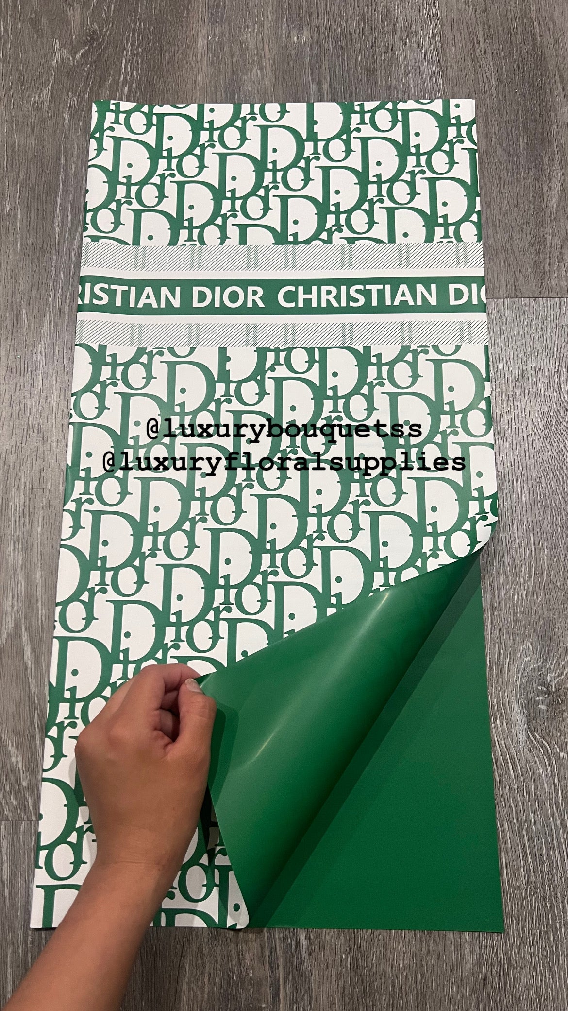 Forest green CD print