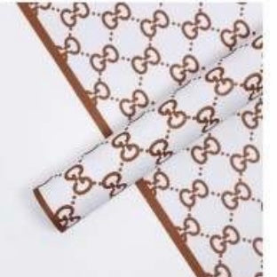 brown gg print