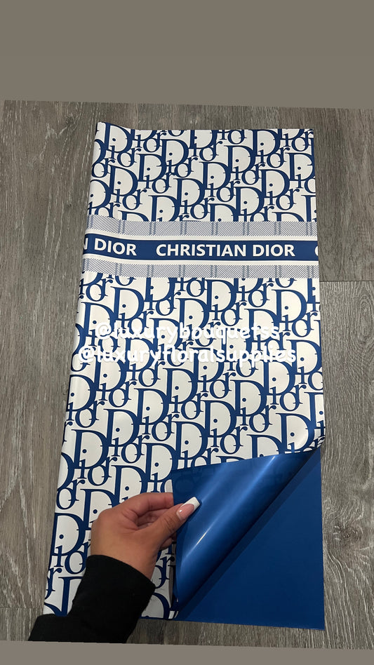 Royal blue CD wrap
