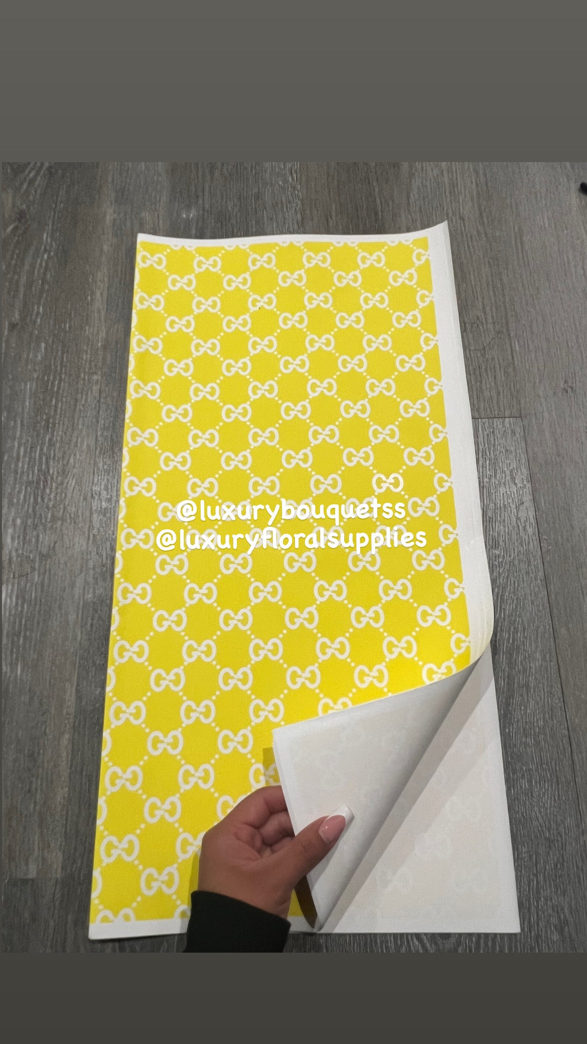 Yellow GG wrap