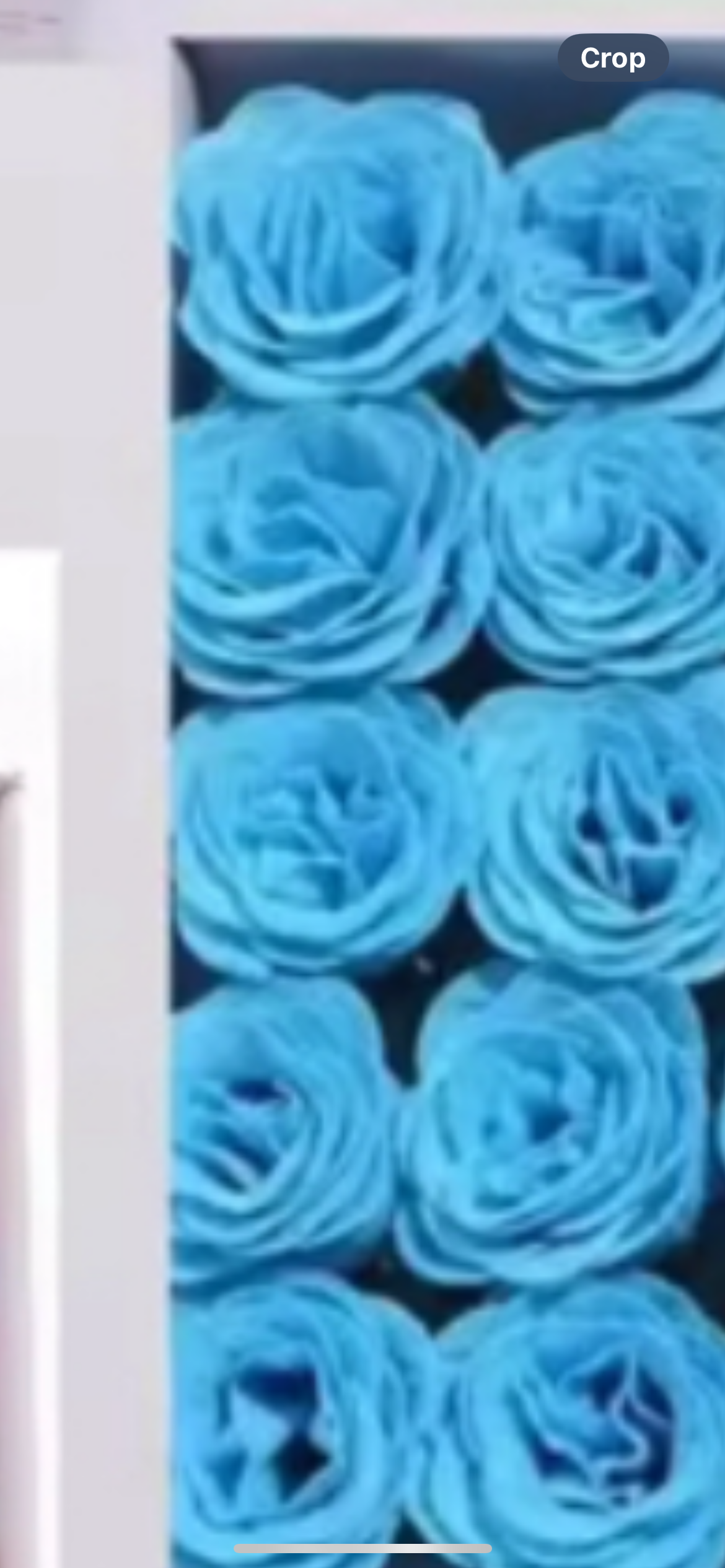 30 artificial glitter roses