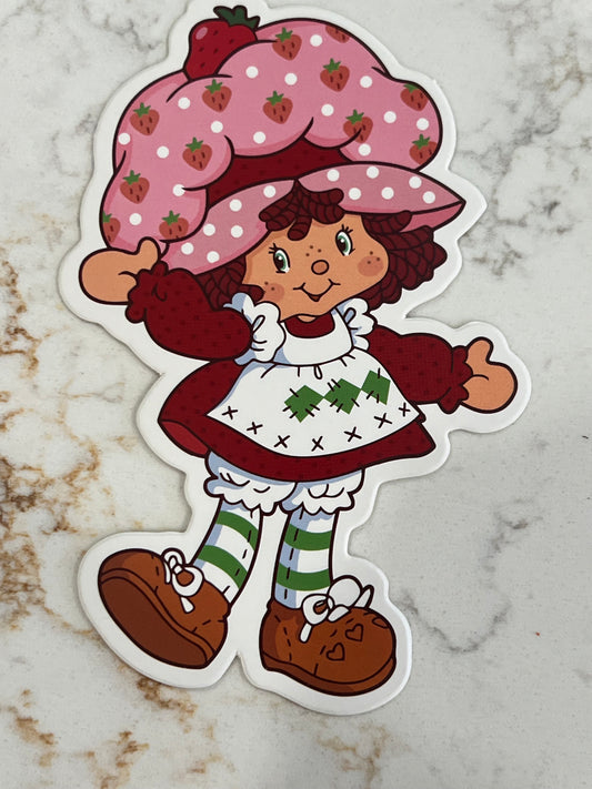 Strawberry shortcake topper