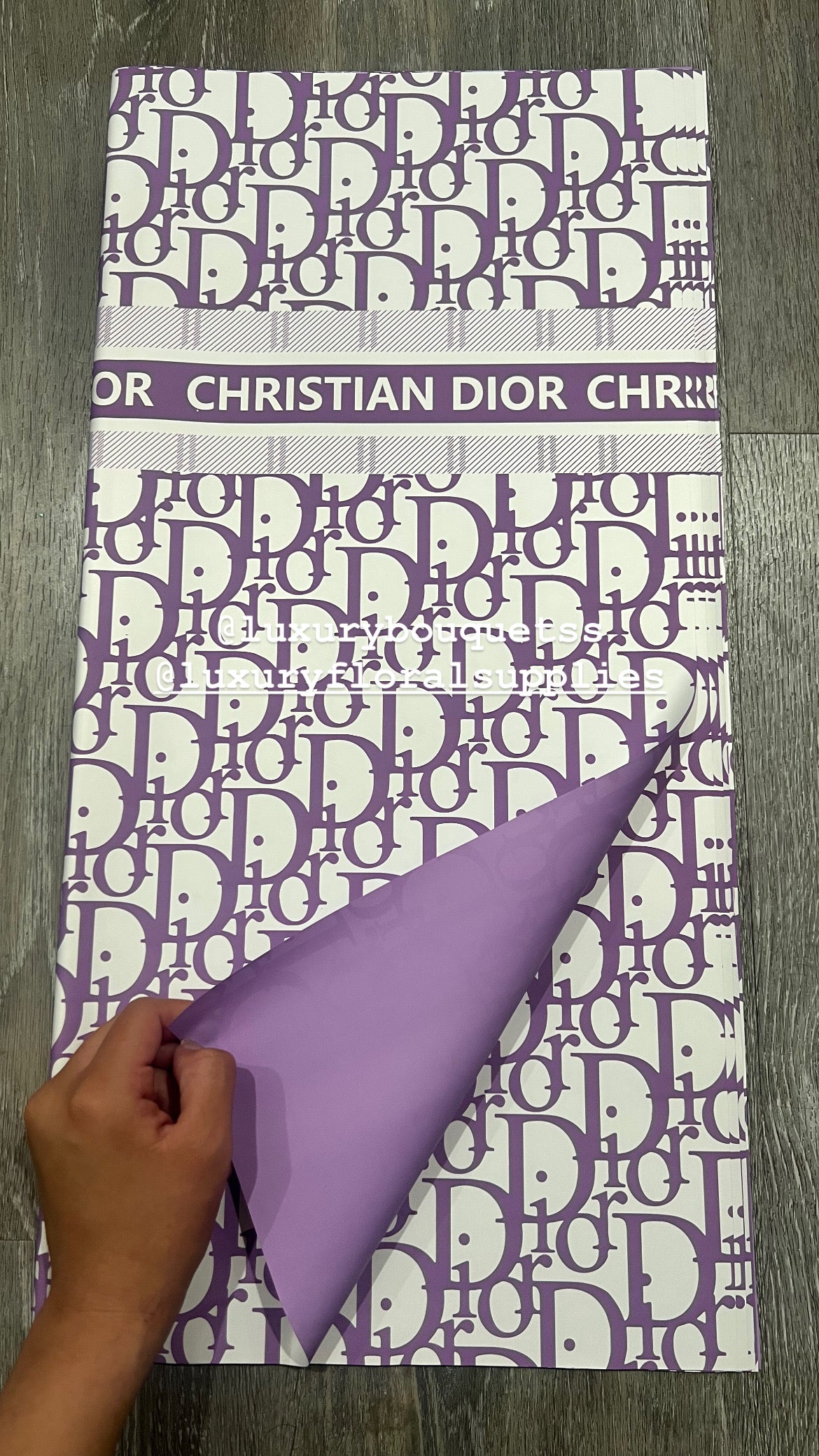 lilac CD print
