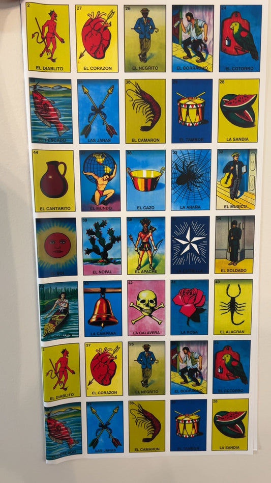 Lotería paper