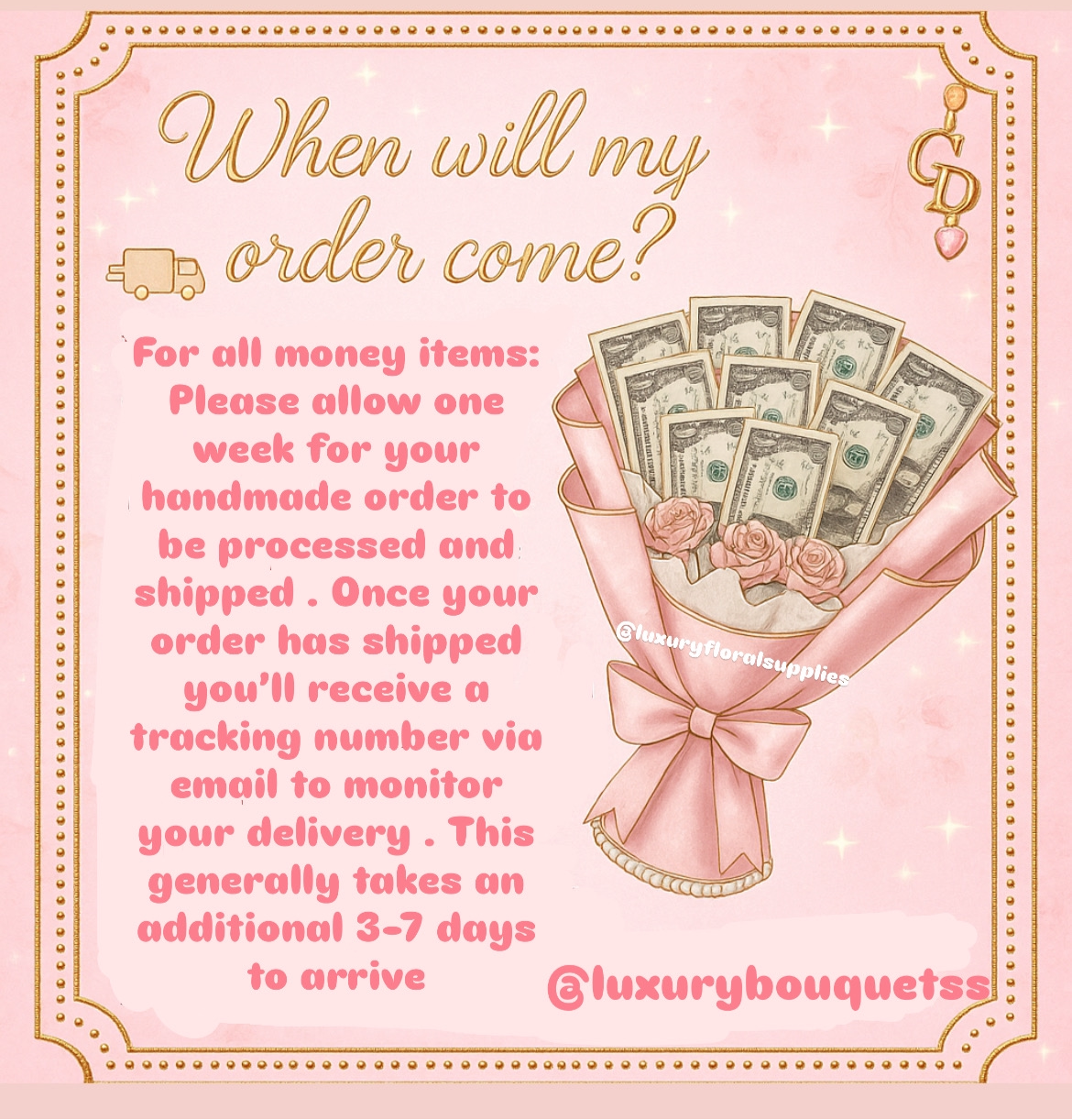 $1 bill Flat money bouquet ($25 cash inside )