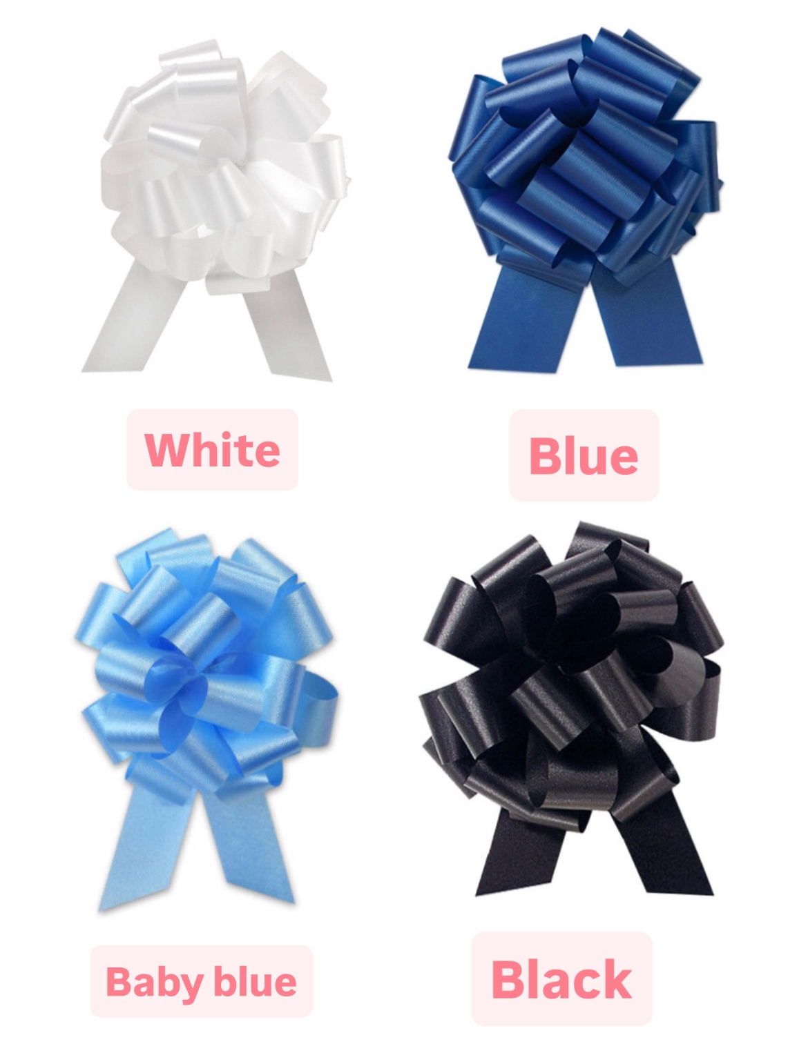 Bouquet bows