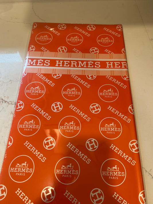 Orange Hermes paper